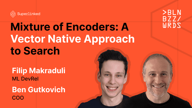 Mixture of Encoders A Vector Native Approach to Search